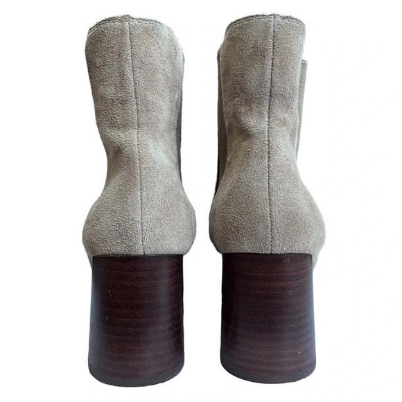 Madewell The Laura Chelsea Boot in Tan Suede Size 8 - Picture 5 of 10